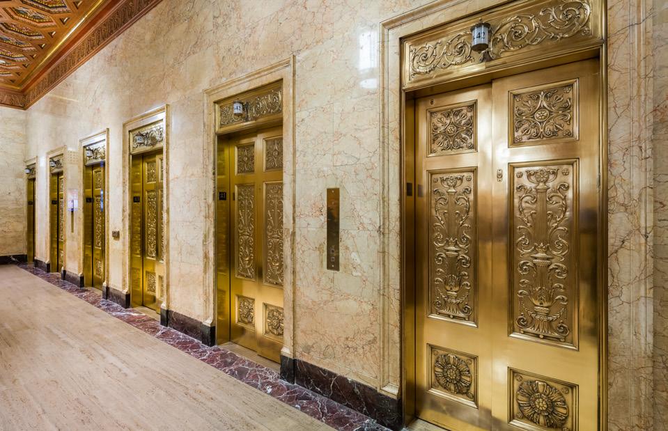 Corridors - 2007; Lobby - 2016;