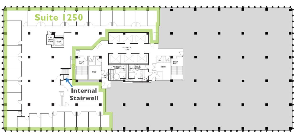 Century One 2450 ive - Arlington, VA Suite 1250-10,978 RSF Exclusive top-floor tenant