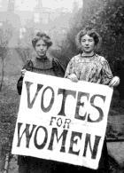 Sister Suffragette Constance Smedley Singers (Words and music by Richard M Sherman and Robert B Sherman) We re clearly soldiers in petticoats Dauntless crusaders for women s votes Though we adore men