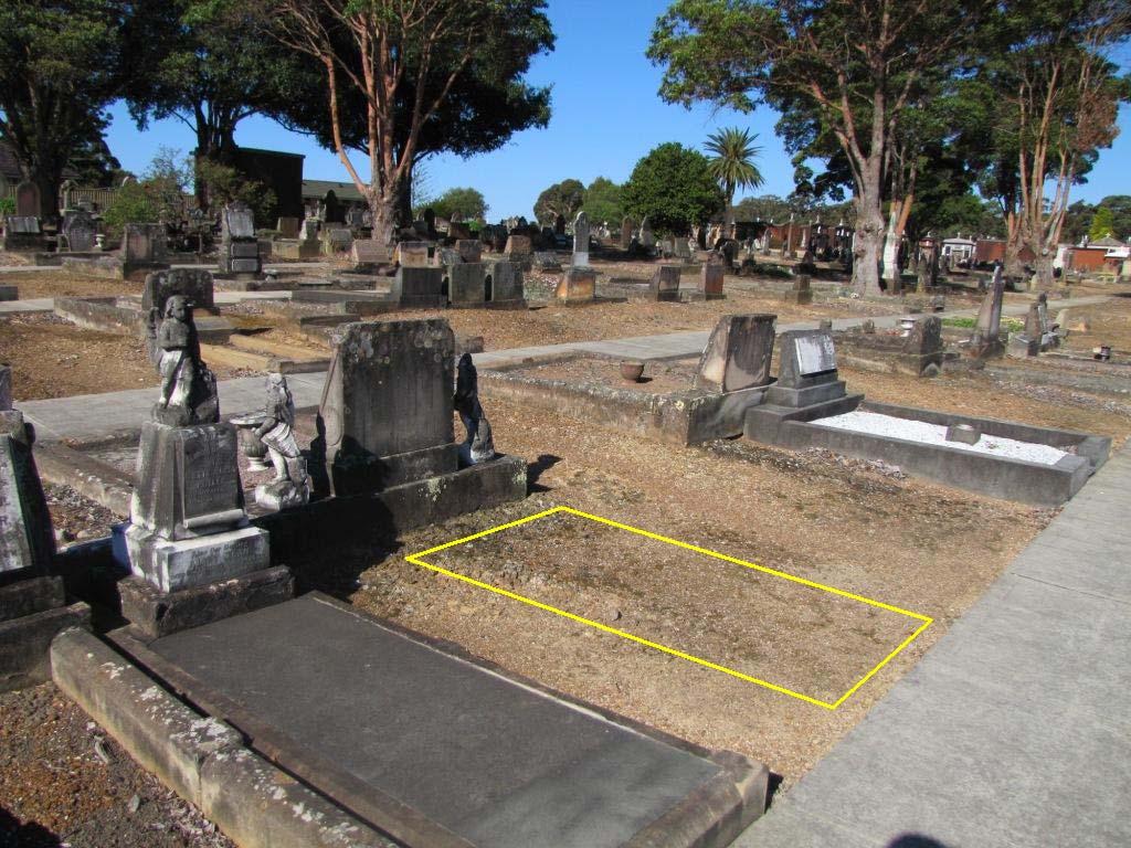 REGISTER OF GRAVES FIELD OF MARS CEMETERY, QUARRY ROAD, NORTH RYDE, NSW C OF E OFFICE ELIZA CONNOR.