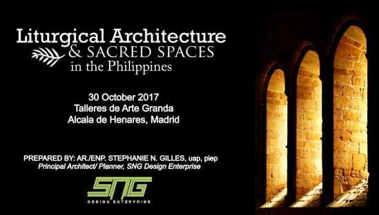 projects in Asia Others : Meeting and Presentation Organization Product Ecellence Stephanie Gilles, a Diliman member who heads the UAP committees on Committee on Liturgic Architecture and Sacred