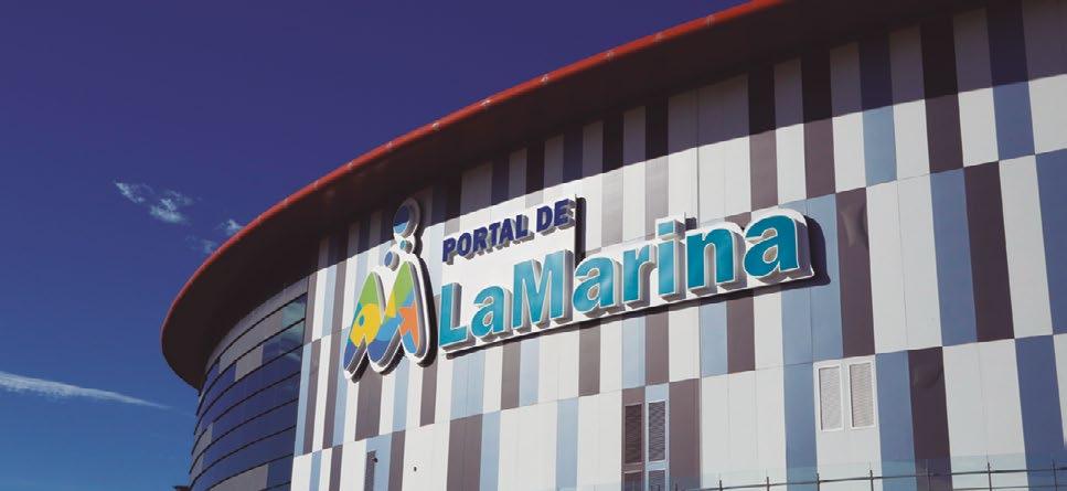 166 Portal de la Marina and Hypermarket, Alicante 06 Portfolio & Profile Dominant shopping centre in the area area comprised of Gandía, Denia and Calpe, three of Spain's main tourist destinations.
