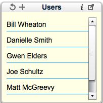 Users Widget The Users tool offers easy management of your client s managed users.