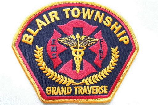 BLAIR TOWNSHIP EMERGENCY SERVICES 2121 County Rd. 633, Grawn, MI 49637-9762 EMS (231) 276-9354 ems@blairtownship.