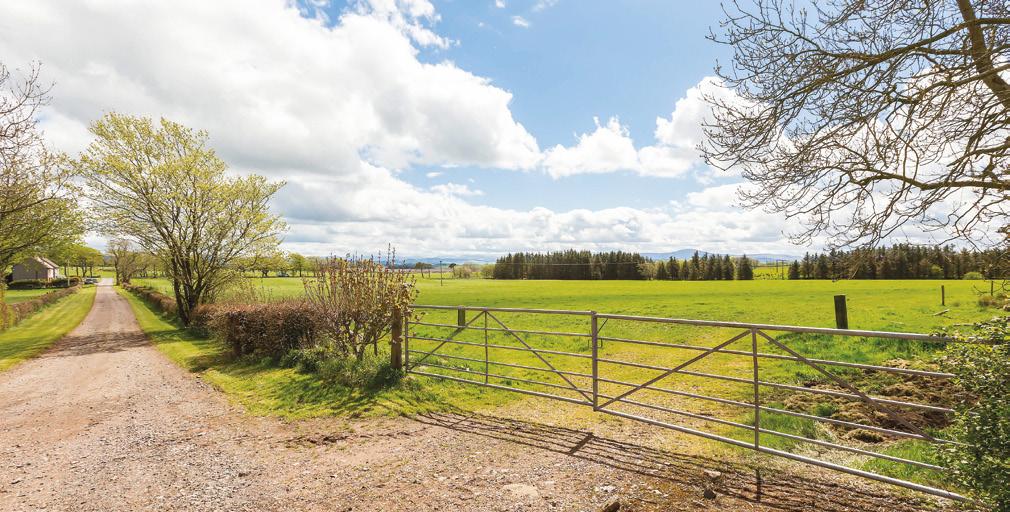 Description Newmains is a productive stock farm with an extensive range of predominantly modern framed buildings with loose bedded accommodation for over 80 head of cattle plus followers.
