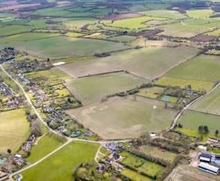 LOCATION The land is located between the attractive villages of Langley Lower Green and Upper Green in the undulating Essex countryside.