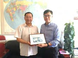 Visit the China Iron and Steel Industry Association (CISA) On 9th September 2016, Prof. K. F. Chung, Mr. Y. K. Pang and Dr