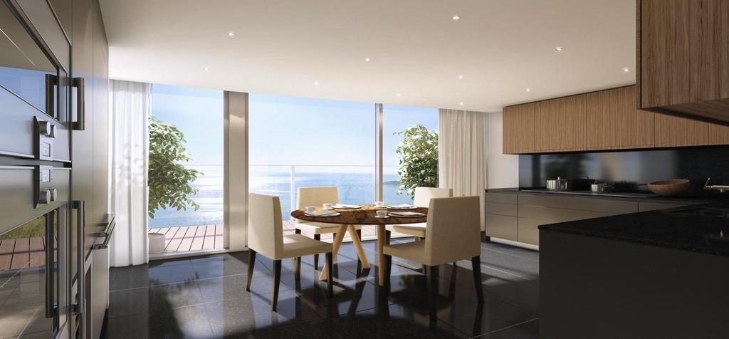300 sqm sky penthouse Each apartment is dedicated to