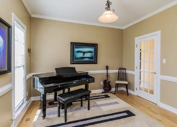 OFFICE / MUSIC ROOM / PLAYROOM Cary home Smart Home Seller Consult, Staged correctly,