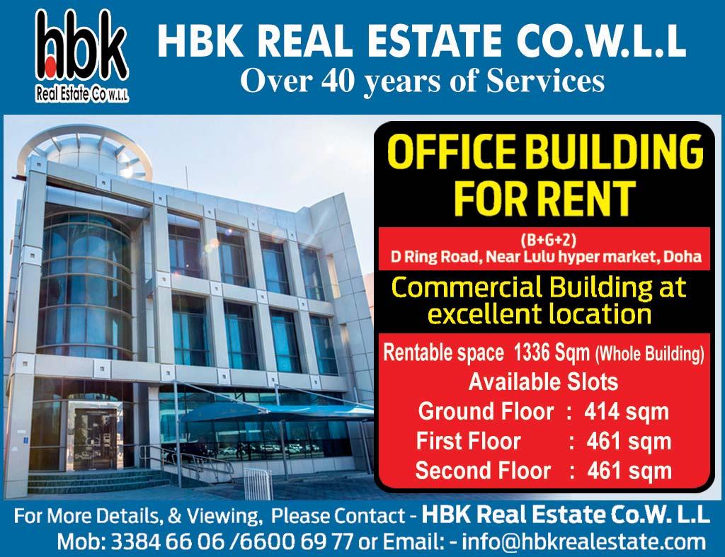 12 Issue No. 2618 Tuesday 24 October 2017 Classifieds FOR RENT APOLLO REAL ESTATE Doha s leading Real Estate Agency can offer you a wide selection of available properties.