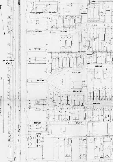 half-drowned or half-baked 33 MMBW plan of 1900 showing the
