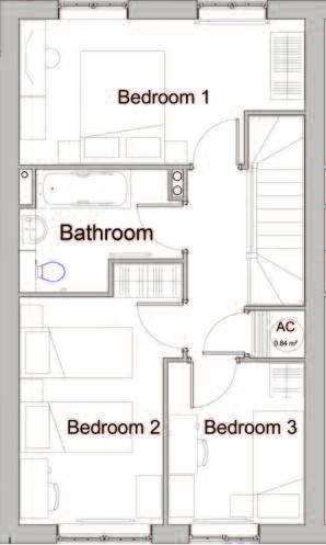 7m First Floor Imperial Metric Bedroom 1 8 5 x 16 7 2.6m x 5.