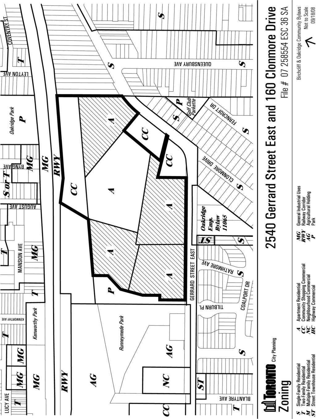 Attachment 3: Current Zoning Staff report for