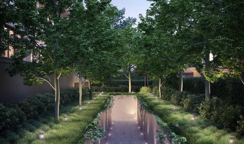 Artist s impression private grounds Artfully