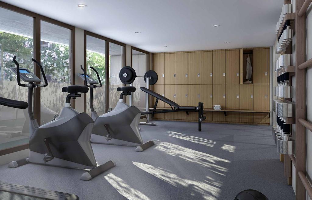 gymnasium Work out in style within your