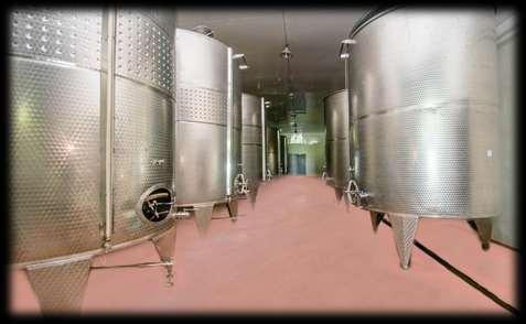 Wine factory in