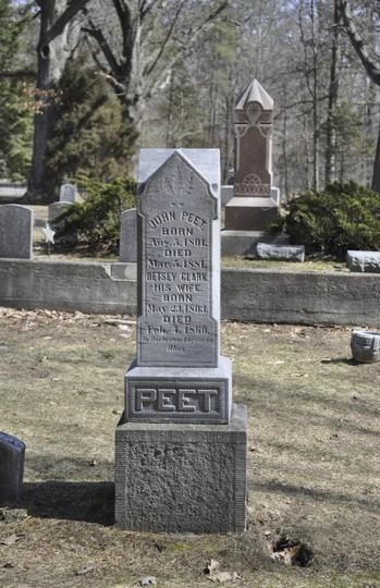 Third Generation 4. * Betsy Clark (Timothy-2, Mary Ann Wells-1) was born on 23 May 1803 in Penfield, Monroe Co., NY. She died of Spinal Disease on 4 Feb 1860 at the age of 56 in Rochester, Lorain Co.