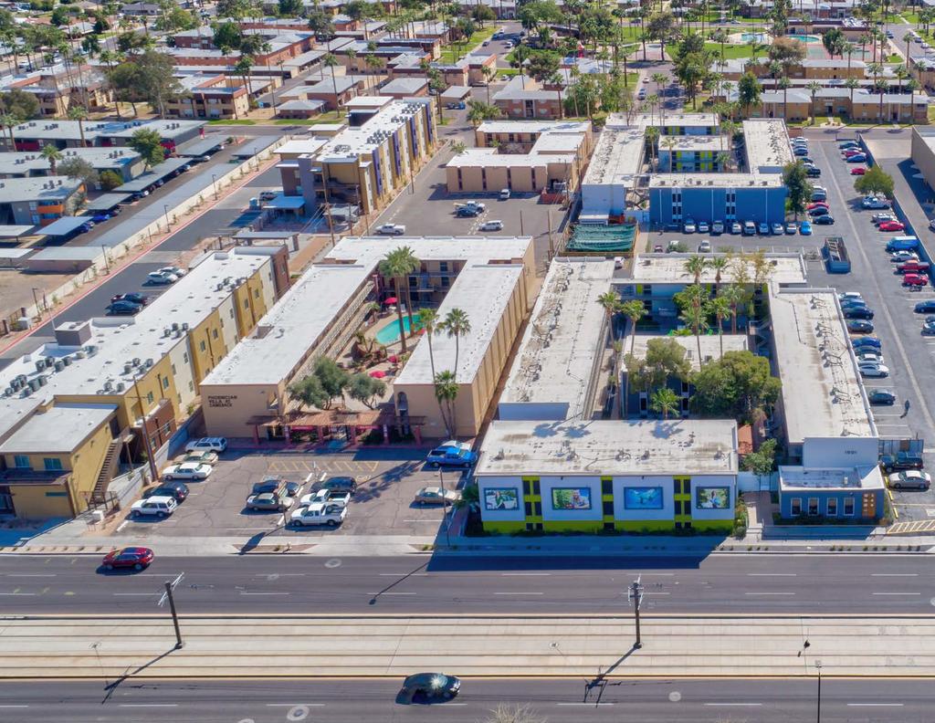 Nearby Junior Colleges include Phoenix College, located at 15th Avenue and Thomas Road, and Rio Salado located at 19th Avenue and Northern Avenue.