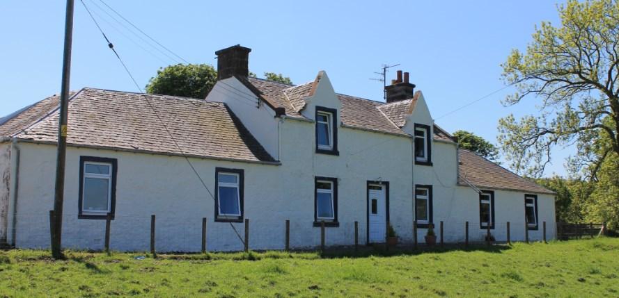 Hightown of East Polquhirter Farmhouse Situated in an elevated position, Hightown of East Polquhirter is a traditional two storey stone built farmhouse under a pitched slate roof which has been