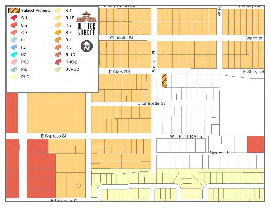 310 East Story Road Annexation FLU Zoning - Staff Report August 1, 2016 Page 5 ZONING MAP 310