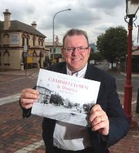 Newsletter Spring 2018 Page 3 JULY 11 2018 - JEFF McGILL Many thanks to Jeff, who came to our meeting at the last minute and talked about his latest book Campbelltown & District.