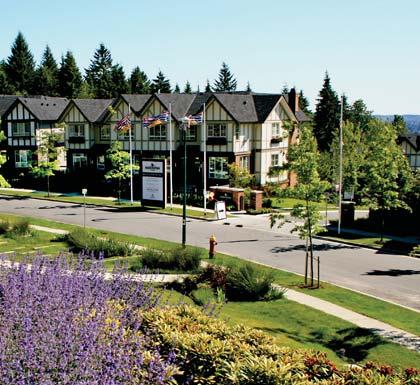 Note: The City of Coquitlam - City Lands Division acknowledges the need to design strata lanes according to the VLWH VSHFLëF UHVWULFWLRQV VXFK DV VORSH and property size, but encourages the use of