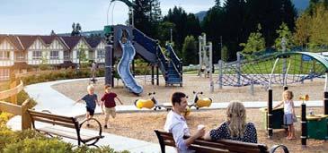 of pedestrian pathways that link strata homes with common amenities, public spaces,