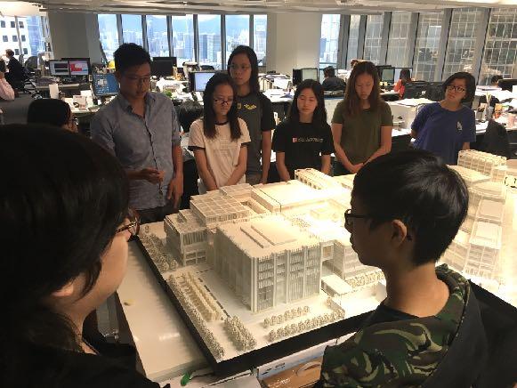 2017 AEP visit to Foster + Partners Hong Kong office with