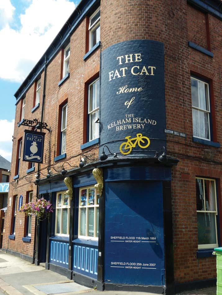 Living and working in KELHAM ISLAND Kelham Island s award winning pubs, The Fat Cat and the Kelham Island Tavern, were recently mentioned in the New York Times article 52 Places to Go in 2014.