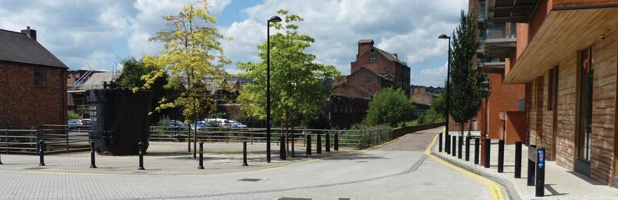 The majority of the area is within a conservation area that protects and proudly exhibits Sheffield s industrial heritage and architecture.