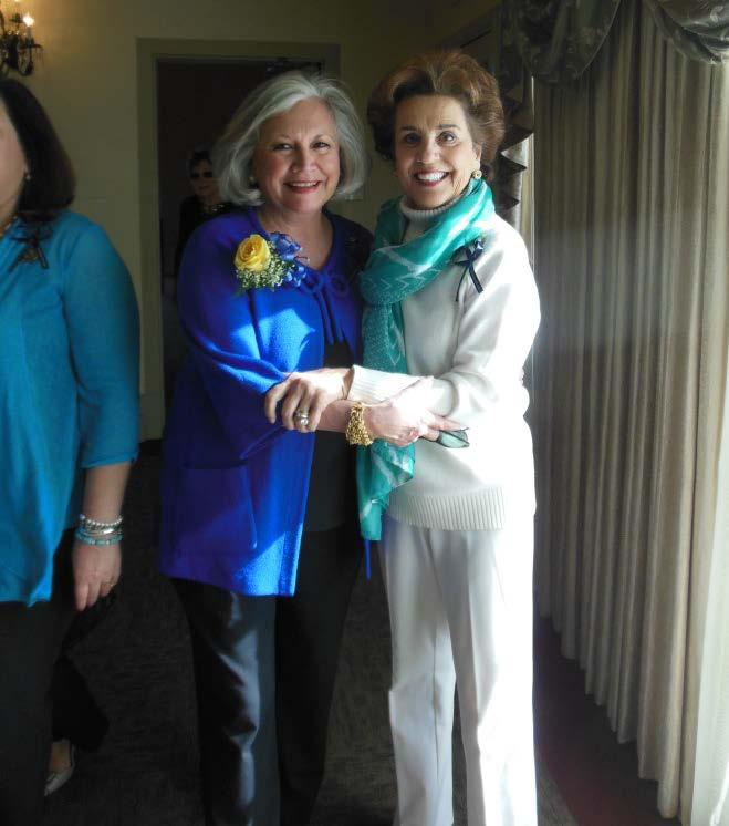 (l to r) Sylvia Williams, PARTT Past State Director, and Olga