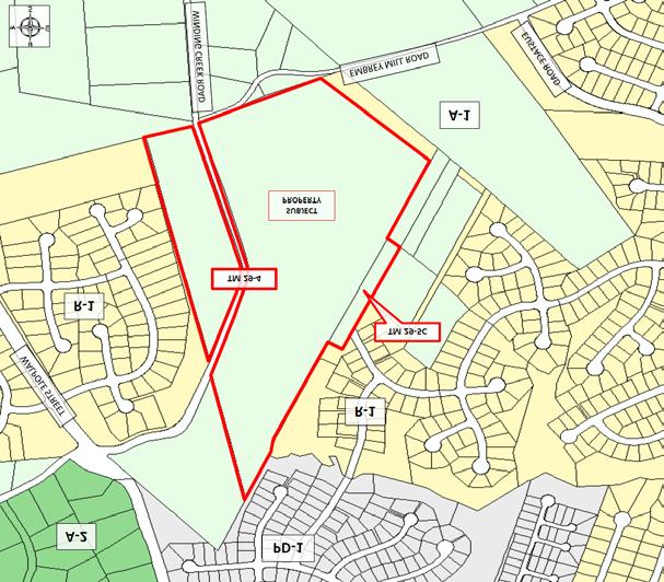 Memorandum to: Stafford County Planning Commission November 12, 2014 Page 3 of 15 Zoning Classification: A-1, Agricultural Abutting Properties: Location Zoning Existing Use Comprehensive Plan North