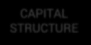 shareholders CAPITAL STRUCTURE Diversification of sources of funding
