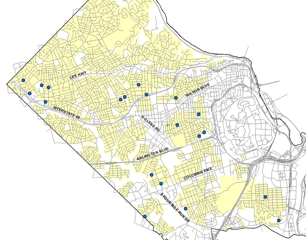 Accessory Dwelling Locations Year # Approved 2009 2