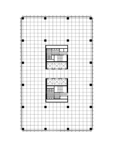 Typical Floor Plan: Tower 1 ( Chicago Historical Society,