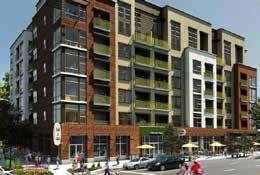 market-rate apartment units, along with 13,000 square feet of ground-level retail.