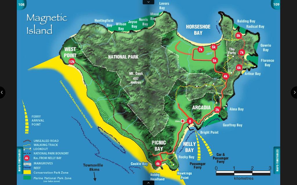 Magnetic Island Maps Maps
