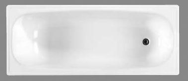 ITEM Bath White enamelled bath All apartments Shower Screen