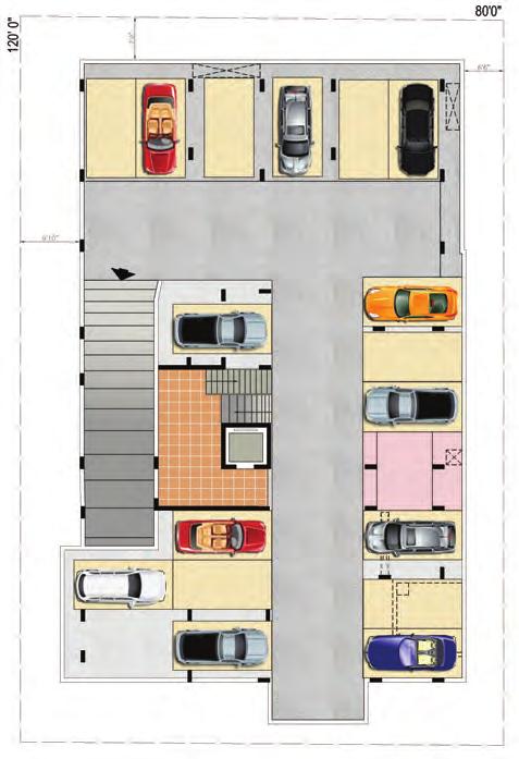 21 2 x 13 5 Private Garden 3 Bed Unit (2,101 sq ft) Basement Parking 27 car parks Terrace Floor Private terrace for 4th floor units Tea
