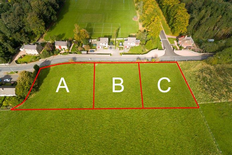 Description The two plots for sale are located to the south east of Forgandenny and indicatively extend to approximate areas of Plot B 0.40 acres (1635 sq m) 