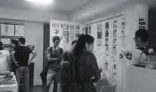 Brick Gallery compound; Ruoxing Li gave a presentation of the work.