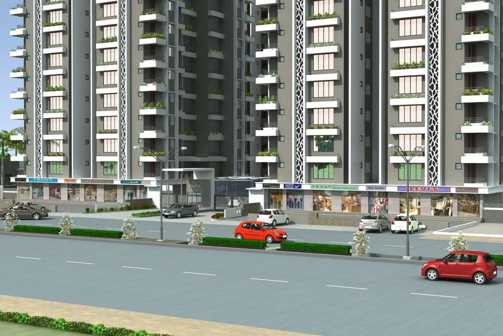 driving distance from Athwagate and company belt, It is bordered with shopping malls, multiplexes,