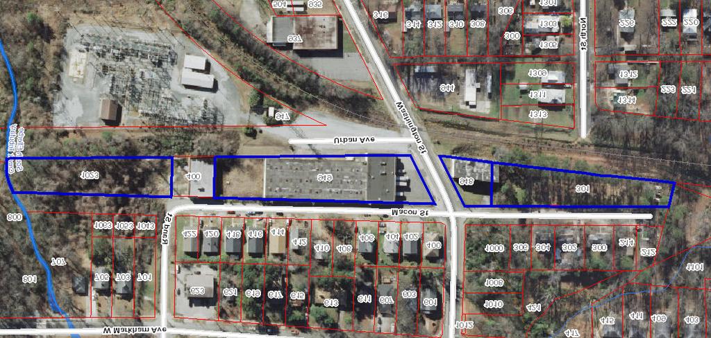 753 Acres Industrial Light (IL) 105662 301 Macon Street Vacant Land ± 0.