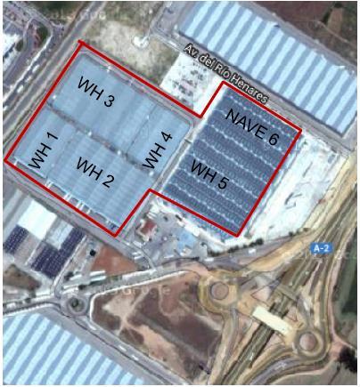 4 Location & Profile Guadalajara (East), 48 km from Madrid. Facing A-2 (national highway). Prime Logistics and industrial area.