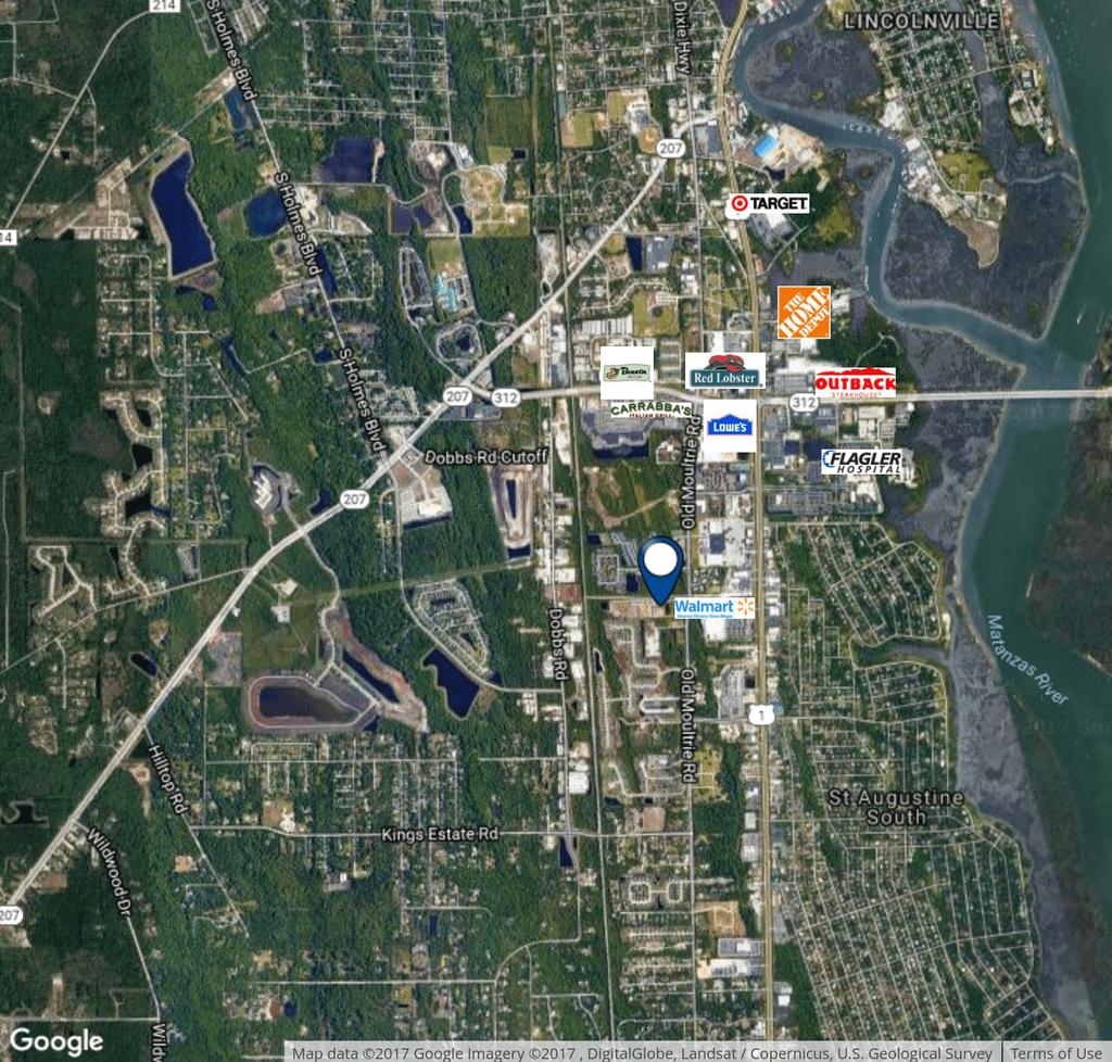 FLAGLER-WHITEHALL PROFESSIONAL CENTER SAINT AUGUSTINE, FL RETAILER MAP Coldwell Banker and the Coldwell Banker Logo are