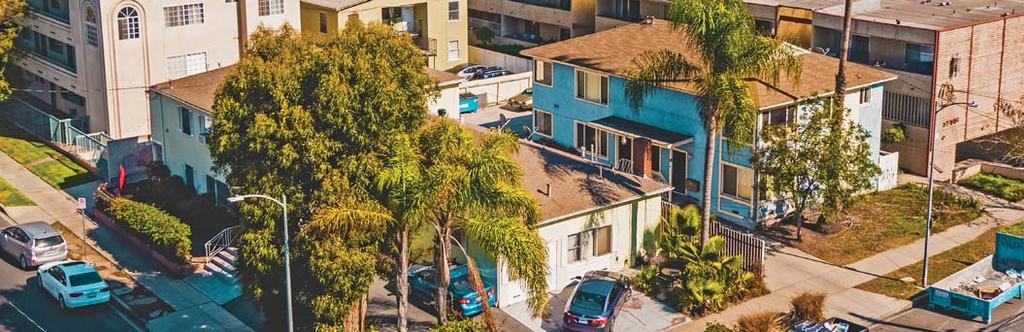 THE OFFERING PALMS INVESTMENT OPPORTUNITY The subject property is two separate adjacent fourplexes on separate parcels in the heart of Palms (LA).