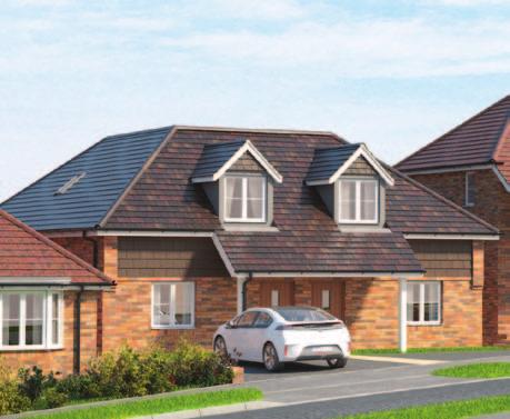 Kitchen/ Breakfast/ Ground Utility *A Garage Ground Laundry WC Study Velux *B Homes Two & Three WC Homes Four & Five Kitchen/ Dining Room 2 bedroom semi-detached homes En-suite 3 bedroom