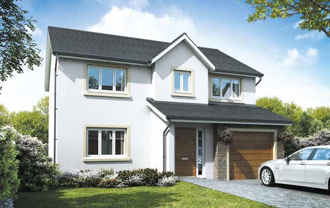 The Maple dining kitchen w/c utility lounge hall garage This superb four bedroom detached home offers a very spacious level of family accommodation and includes an integral garage.