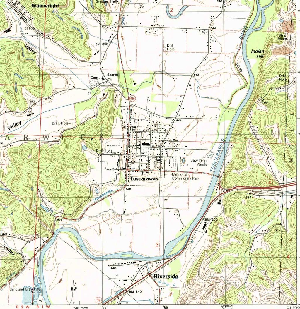 Historical Topographic Map N TARGET QUAD NAME: NEW PHILADELPHIA MAP YEAR: 1994 SERIES: 7.