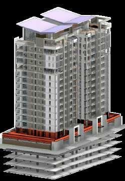 LEVEL 2 8 apartments with terrace.